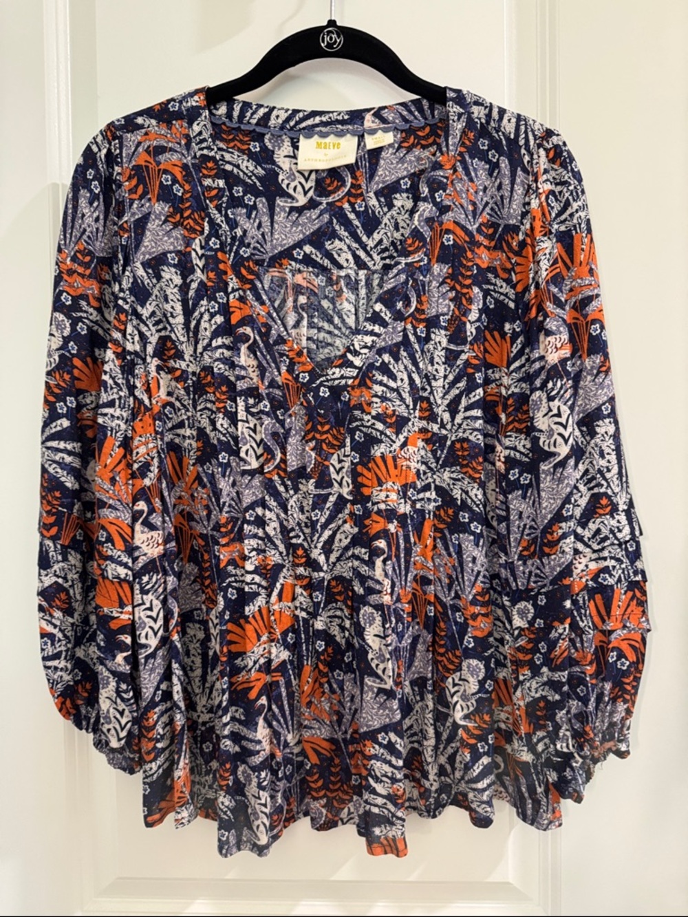 NWOT Maeve Long Sleeve Swing Top